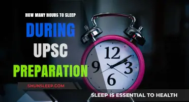 Mastering UPSC Preparation: The Optimal Sleep Duration Revealed