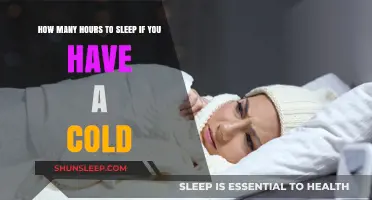 Restoring Health: Optimal Sleep Duration When Battling a Cold