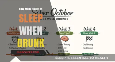 Sobering Up: The Optimal Sleep Duration After a Night of Drinking