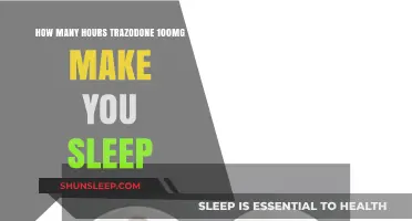 Exploring the Sleep Duration Effects of Trazodone 100mg