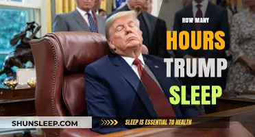Unveiling the Mystery: Trump's Sleep Habits Revealed