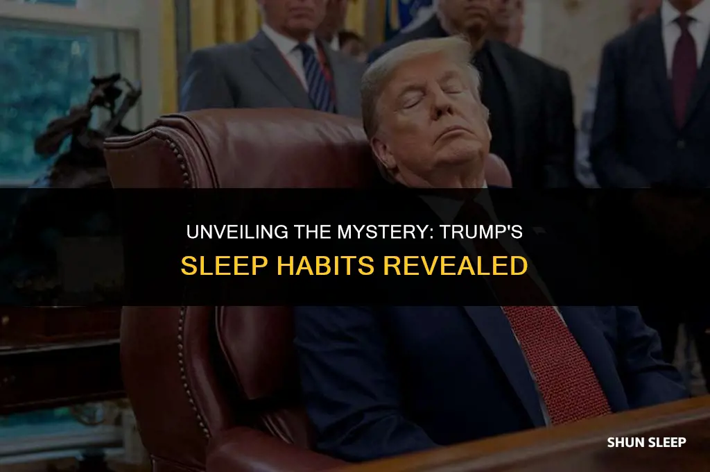 how many hours trump sleep
