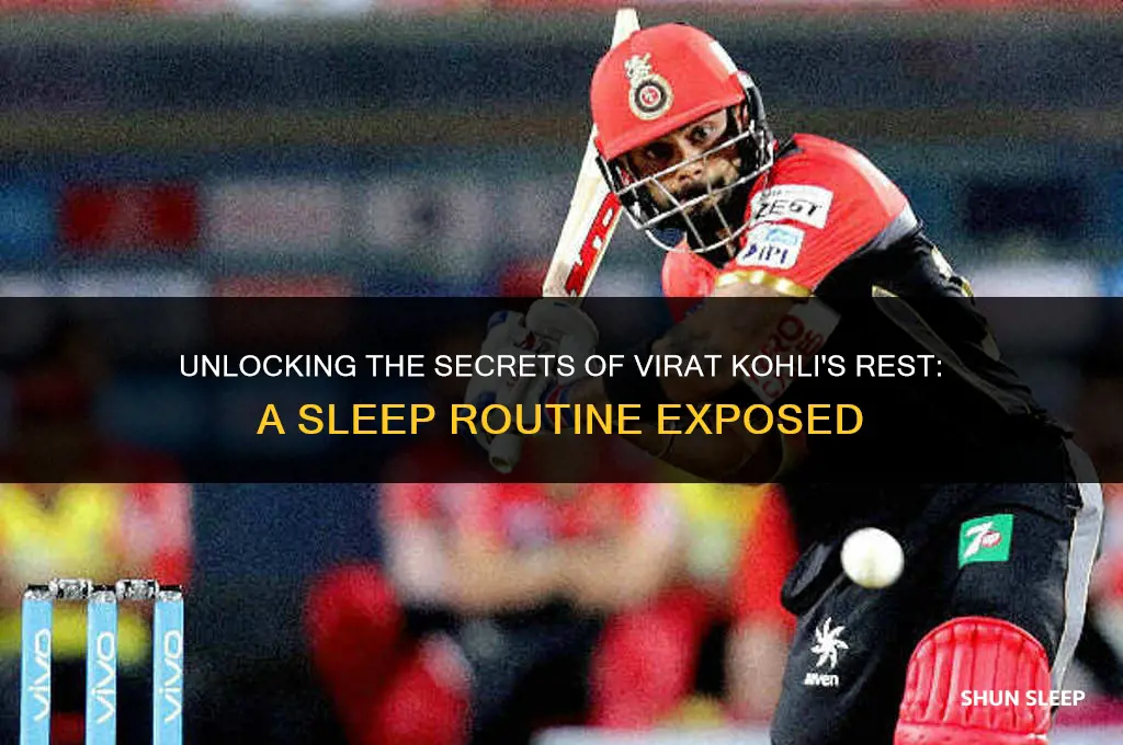 how many hours virat kohli sleep
