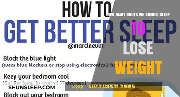 Unlocking Weight Loss: The Optimal Sleep Duration for Shedding Pounds