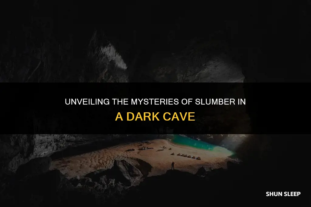 how many hours we sleep in a dark cave
