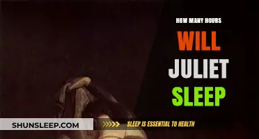 Juliet's Slumber: Unraveling the Mystery of Her Restful Hours
