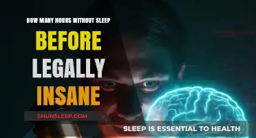 Sleepless Sanity: Exploring the Legal Threshold of Insomnia