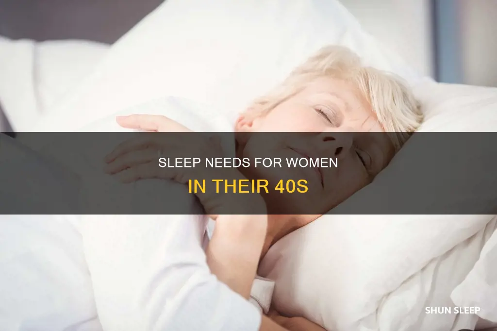 how many houurs sleep 49 years old woman