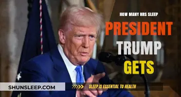 Trump's Sleep Habits: Unveiling the President's Daily Rest Routine