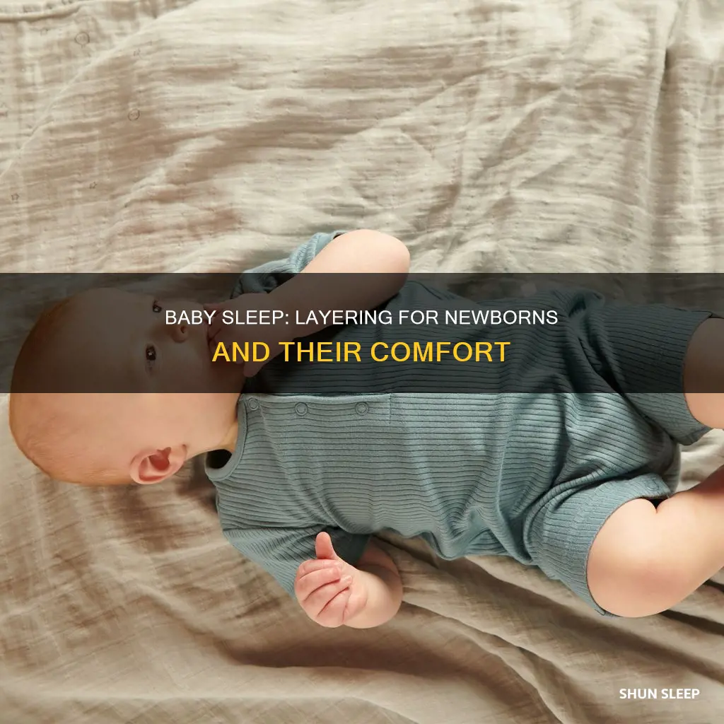 how many layers does a newborn need to sleep