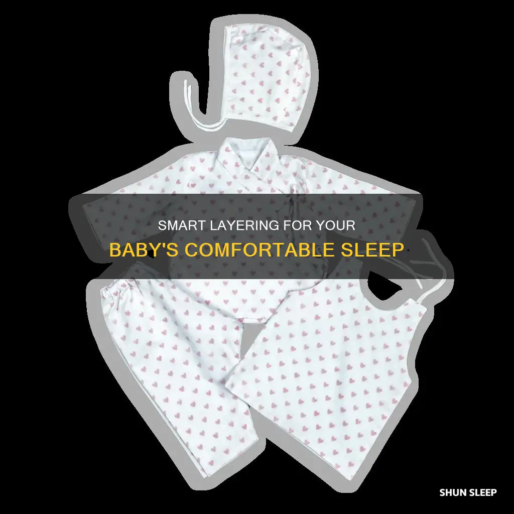 how many layers of clothes for 9 month old sleeping