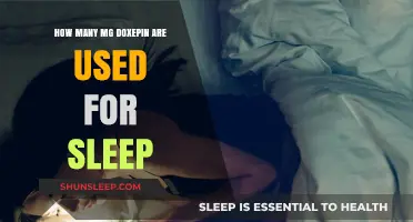 Doxepin's Sleep Aid Dosage: How Many Milligrams?