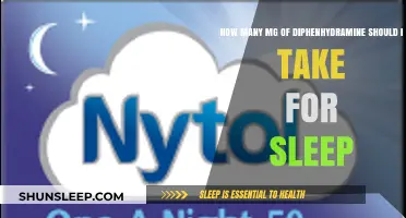 Diphenhydramine Dosage for Sleep: How Much Is Safe?
