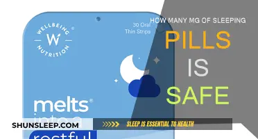 Safe Sleeping Pill Dosage: Understanding Milligrams