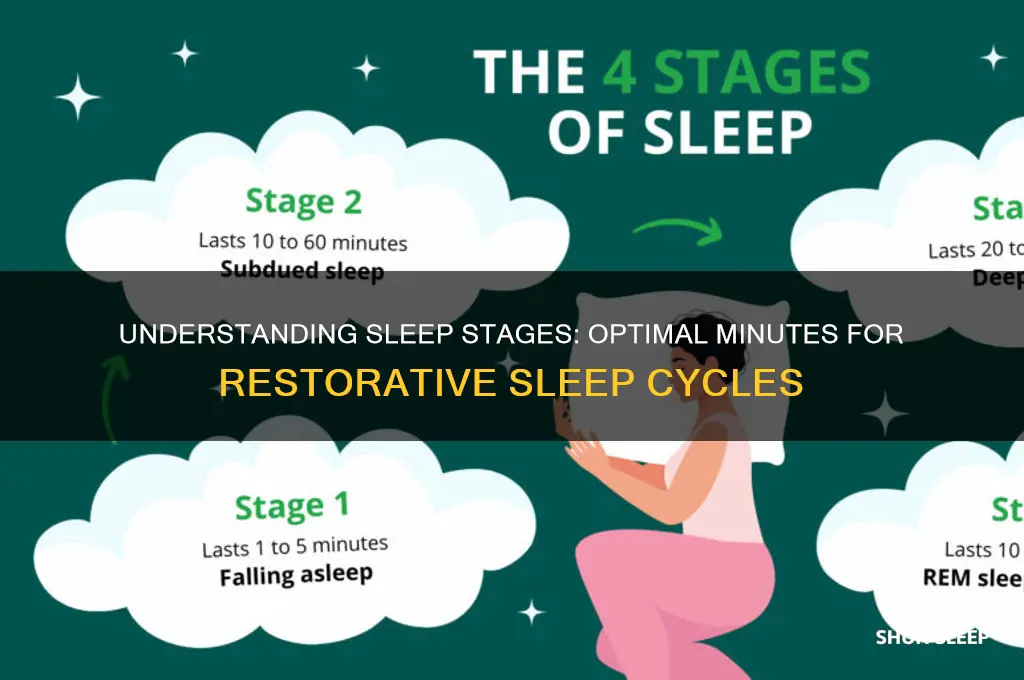 how many minutes of each sleep stage should you get