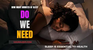Sleep Optimization: Minutes Needed for a Healthy Mind