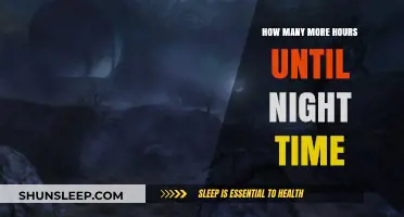 Counting Down to Nightfall: A Precise Guide to Evening Hours