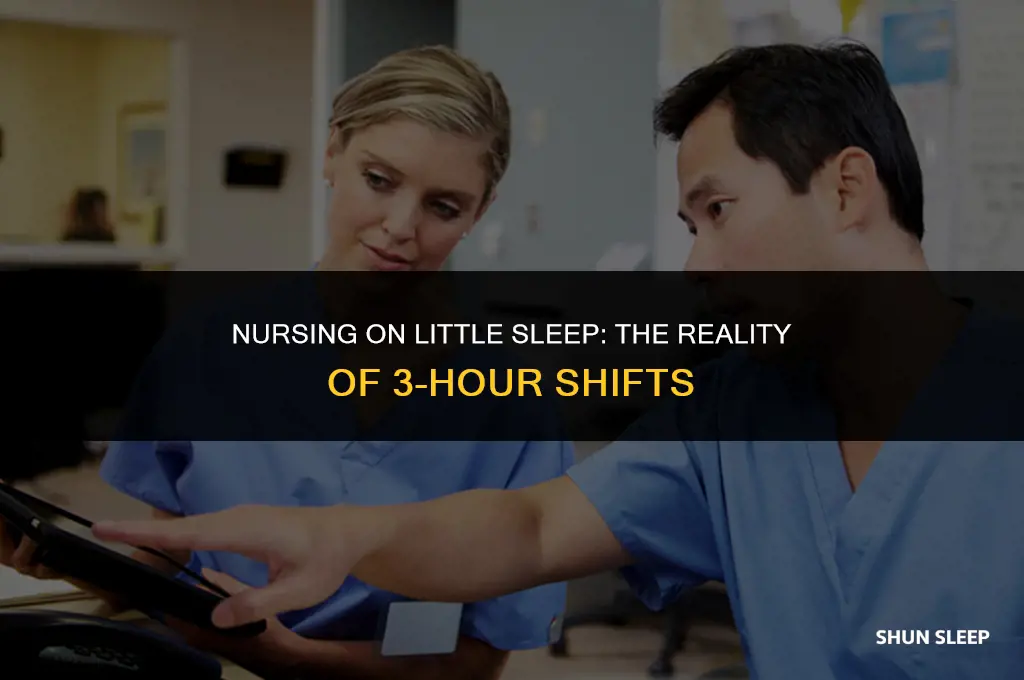 how many nurses sleep 3 hours