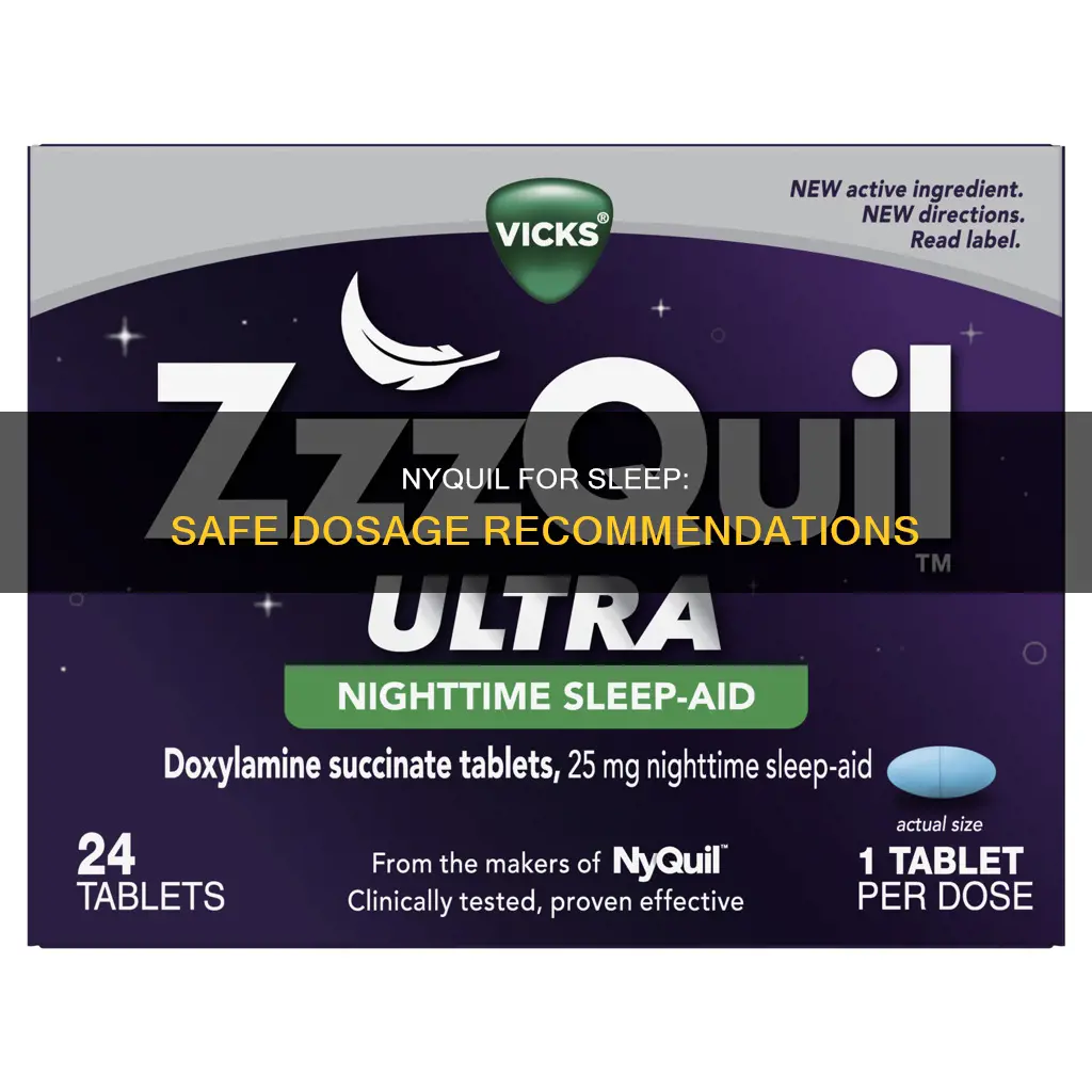how many nyquil pills should i take to sleep