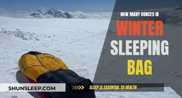 Winter Sleeping Bag: How Many Ounces to Keep Warm?