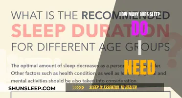 Sleep Hours: How Much Do I Need?
