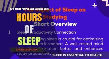 Unlocking Productivity: The Power of 6 Hours of Sleep