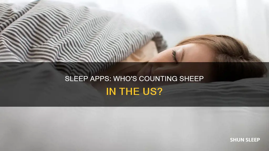how many people in the us use sleep apps
