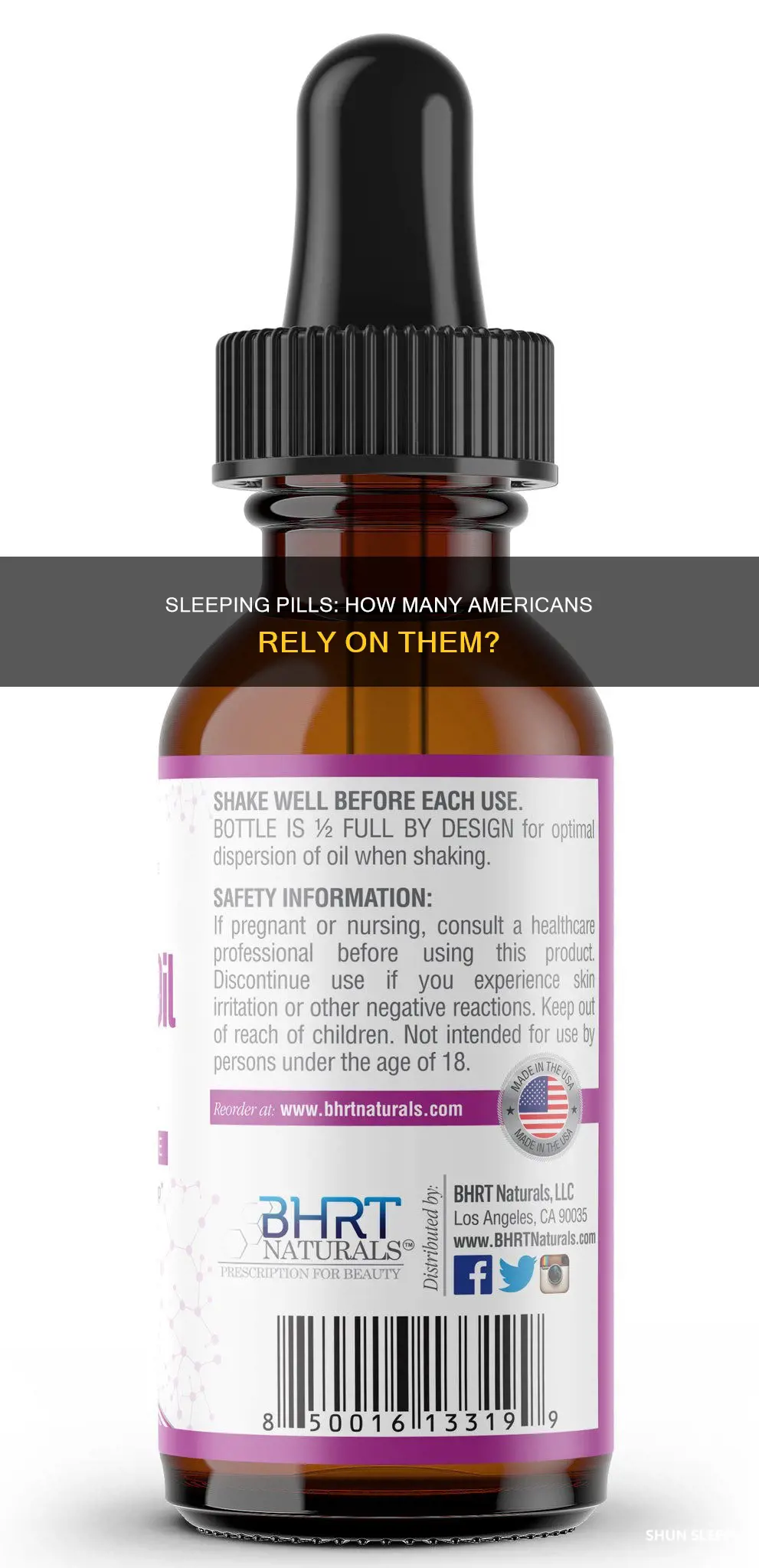 how many people in the usa use a sleeping medicine