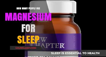 Magnesium's Role in Sleep: How Many Users?