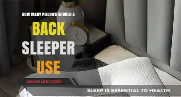 Back Sleepers: How Many Pillows Are Ideal?