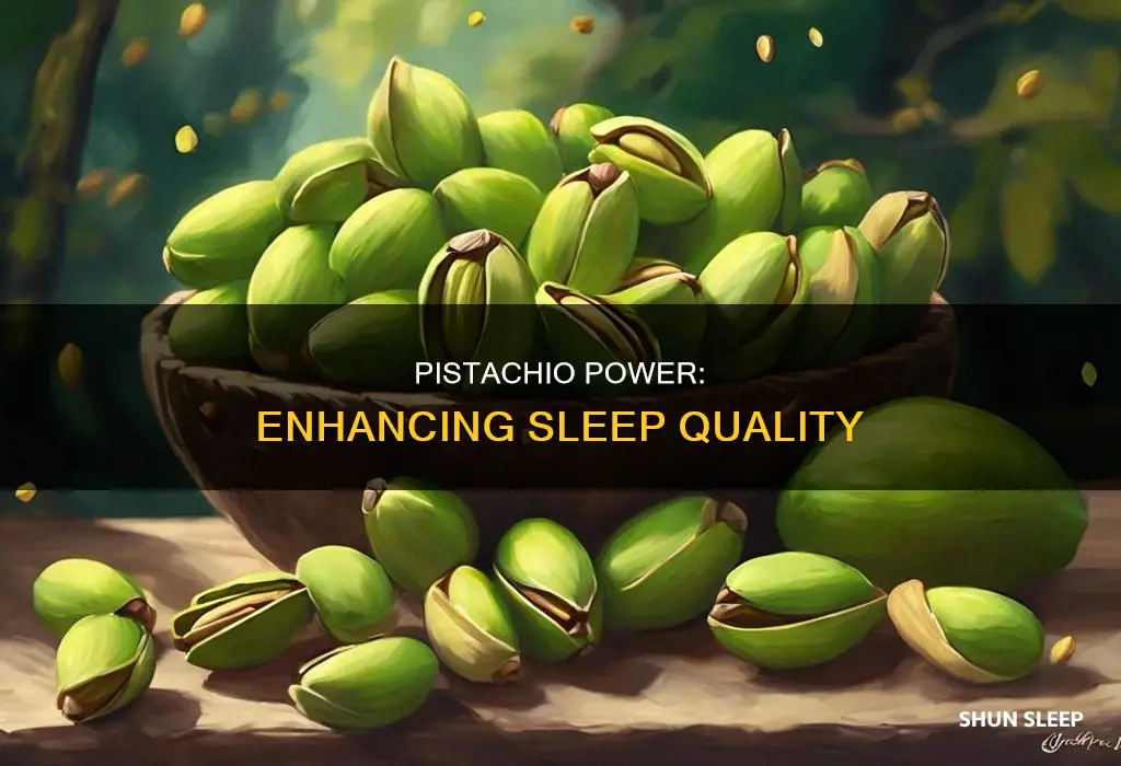 how many pistachios for better sleep