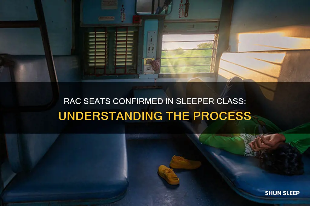 how many rac seats get confirmed in sleeper class