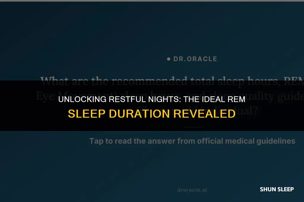 how many rem hours do you need