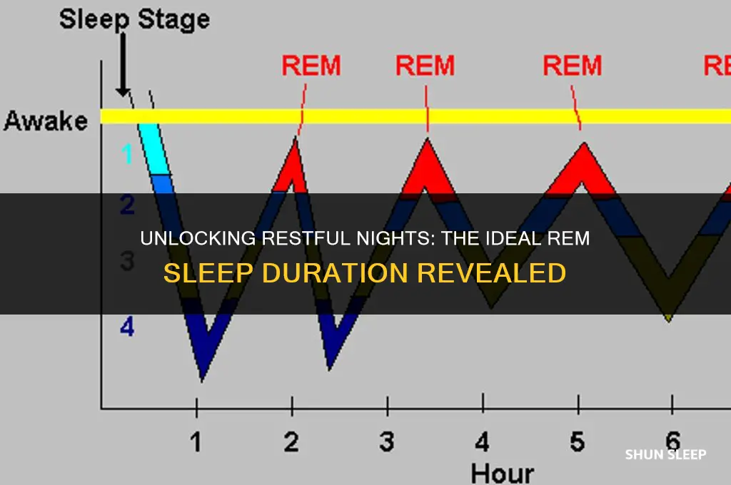 how many rem hours of sleep recommended
