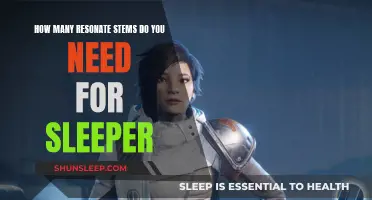 Resonate Stems Required for a Peaceful Slumber: An Exploration