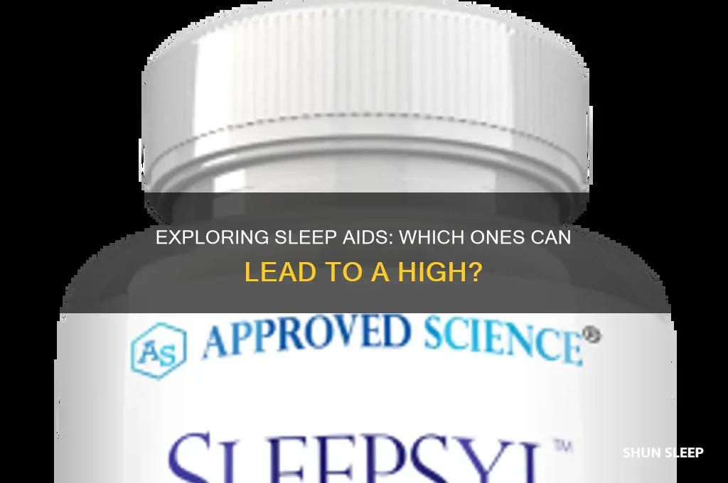 how many sleep aid can u get high off