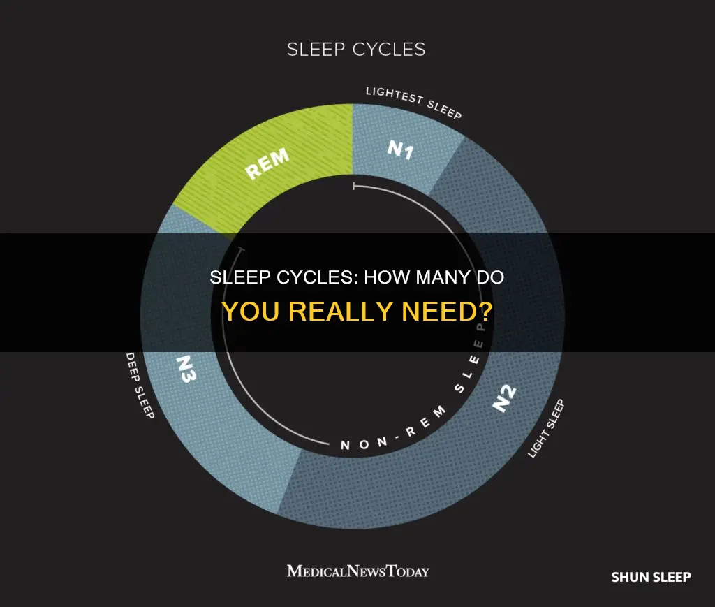 how many sleep cycles do you need a day