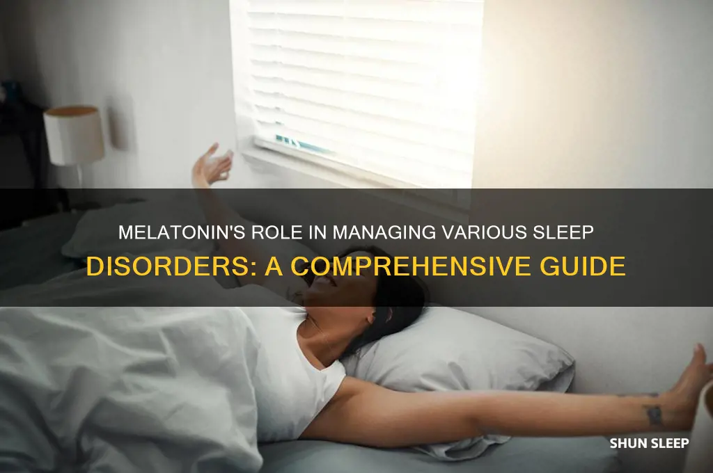 how many sleep disorders can melatonin help