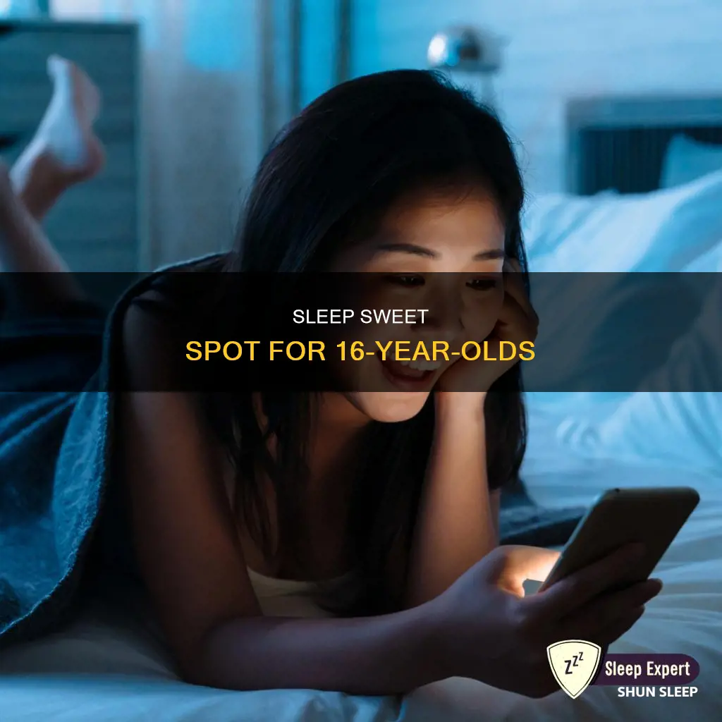 how many sleep do 16 year olds need