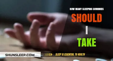 Sleeping Gummies: How Much Is Too Much?