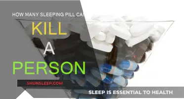 Sleeping Pills: A Lethal Dose for Humans