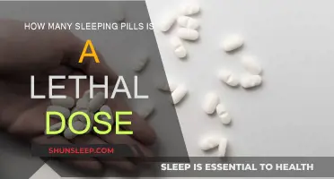 Deadly Sleep: Lethal Dose of Sleeping Pills