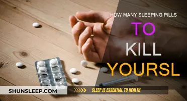 Sleeping Pills: A Dangerous Way to End Your Life