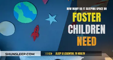Foster Children's Sleeping Space: How Much is Enough?