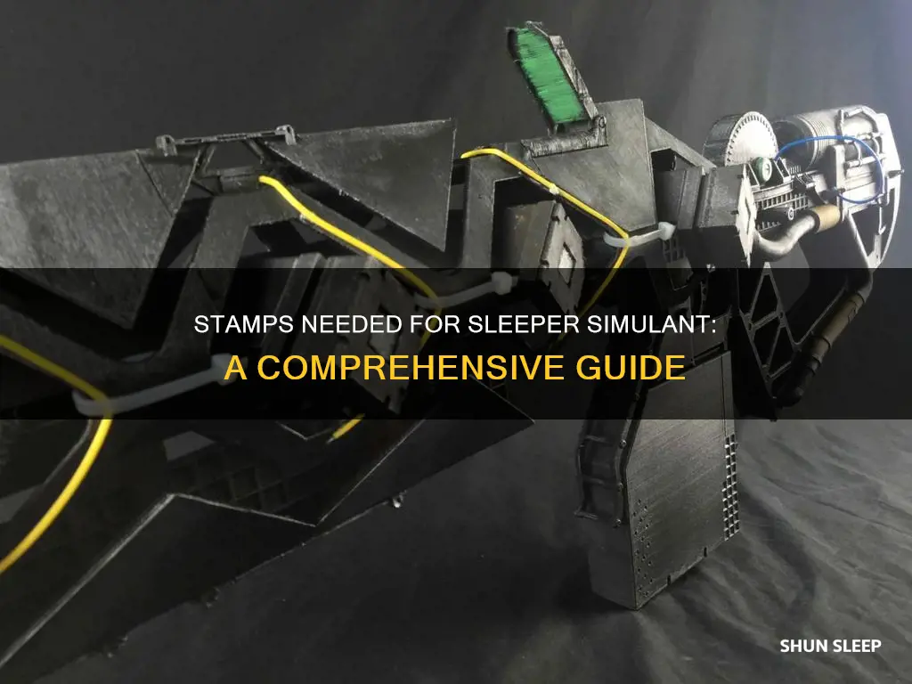 how many stamps do i need for sleeper simulant