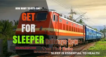 Sleeper Train Ticket Limits: How Many Can You Book?