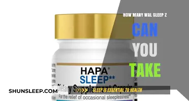 Wal-Z Sleep Aid: Safe Dosage?