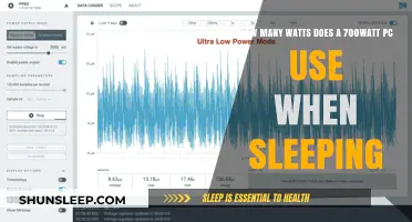 Understanding Power Draw: PC Power Consumption During Sleep Mode