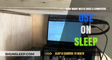 Power Consumption in Sleep Mode: How Many Watts?