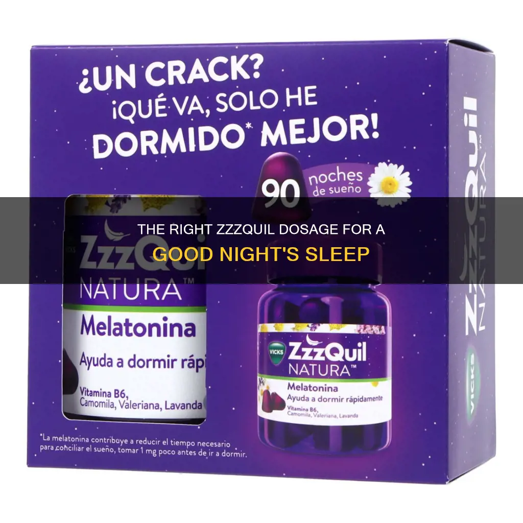 how many zzzquil should i take for sleep